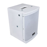 Citronic CUBA-6AW Active Full-Range PA Cabinet, White
