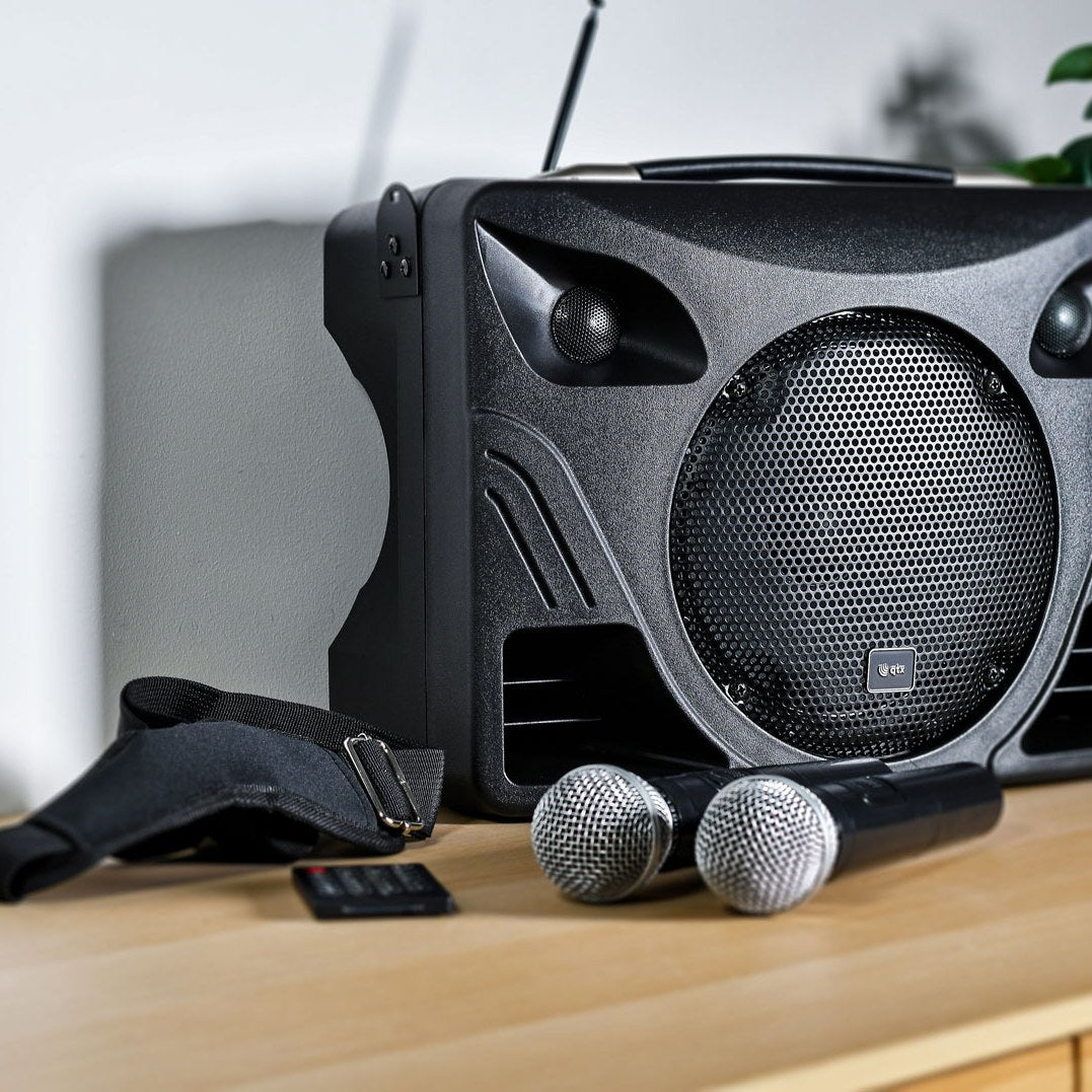 QTX DELTA-50 Portable Desktop PA with Bluetooth