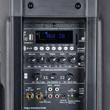 QTX QR12PA Portable PA Speaker with TWS + UHF Mics