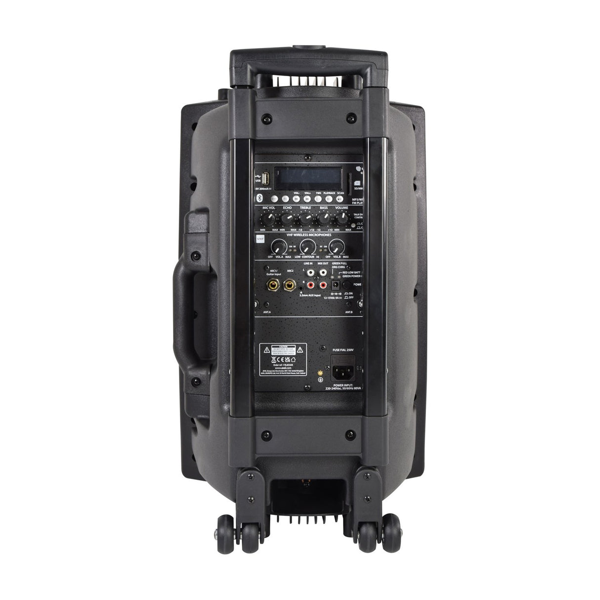 QTX QX12PA Portable Powered PA Unit with Bluetooth