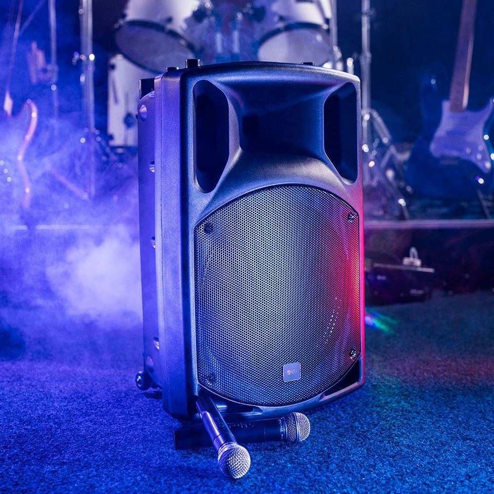 QTX QX15PA Portable Powered PA System with Bluetooth