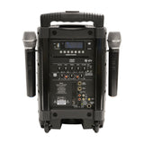 QTX PAV8 Portable PA Set with UHF Mics & Bluetooth