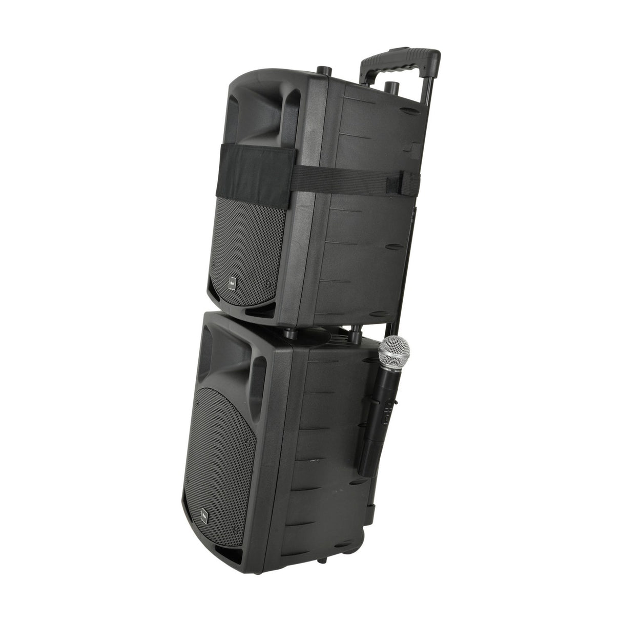 QTX PAV8 Portable PA Set with UHF Mics & Bluetooth