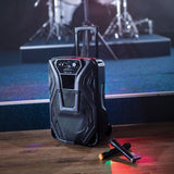 QTX Busker-15 Portable PA with VHF Mics & Media Player