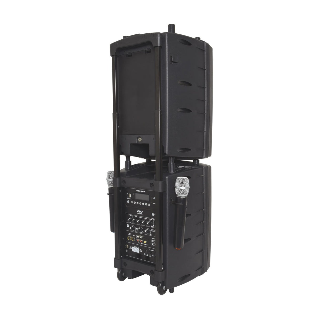 QTX PAV10 Portable PA Set with UHF Mics & Bluetooth