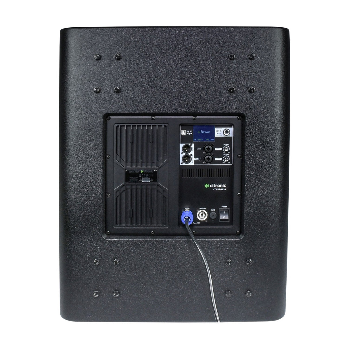 Citronic CORVA-18SA 2000W Active Subwoofer Cabinet