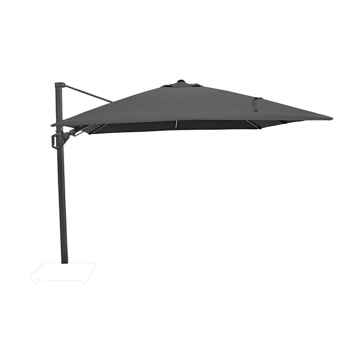 Glow Challenger T2 Anthracite Cantilever Parasol - 3m