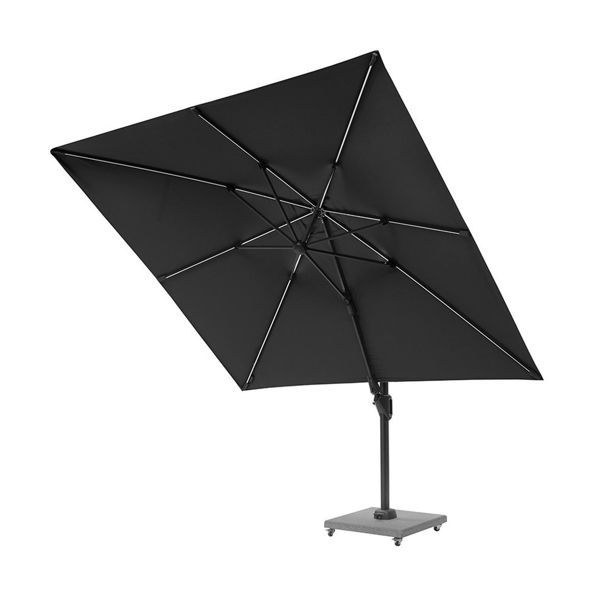 Glow Challenger T2 Anthracite Cantilever Parasol - 3m