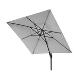Glow Challenger T2 Luna Grey Cantilever Parasol - 3m