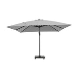 Glow Challenger T2 Luna Grey Cantilever Parasol - 3m