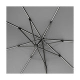 Glow Challenger T2 Luna Grey Cantilever Parasol - 3m