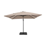 Glow Challenger T2 Taupe Cantilever Parasol - 3m