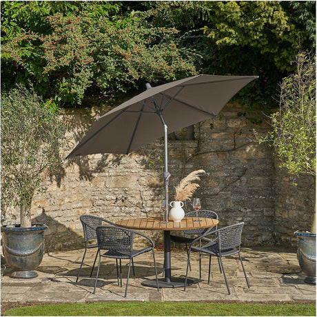 Riva Taupe Parasol - 2.5m