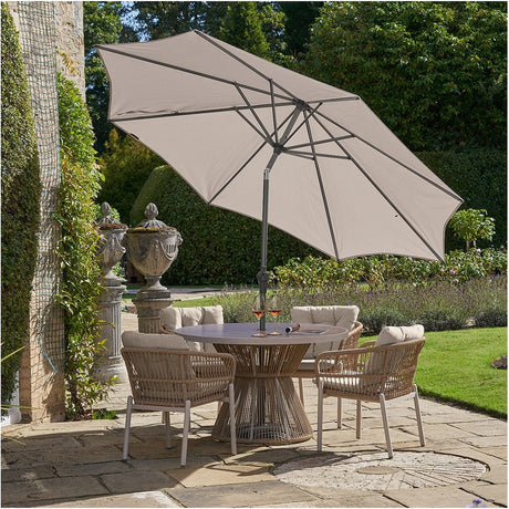 Riva Taupe Parasol - 3m