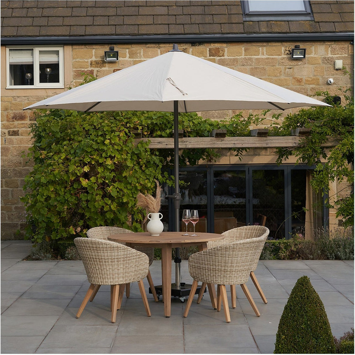 Riva Champagne Parasol - 3.5m
