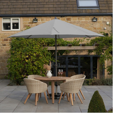 Riva Luna Grey Parasol - 3.5m