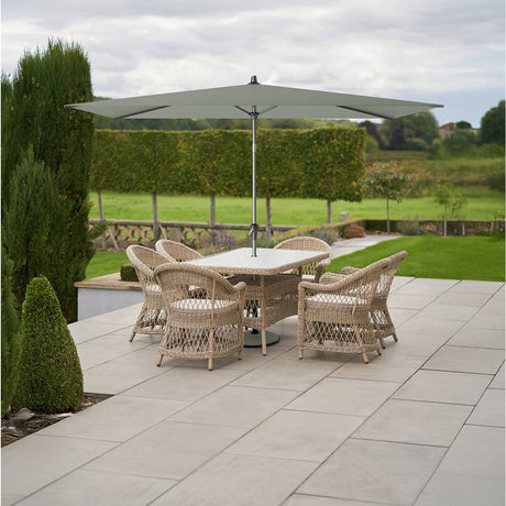 Riva Olive Parasol 3 X Rectangular - 3.5m