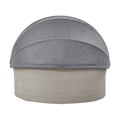 Stone Grey Bermuda Day Bed Garden Furniture Set - 200cm