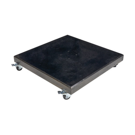 Modena Polished Black Granite 120KG Parasol Base - 8cm