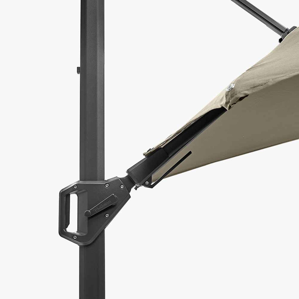 Challenger T2 Champagne Cantilever Parasol - 3m