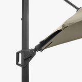 Challenger T2 Champagne Cantilever Parasol - 3m