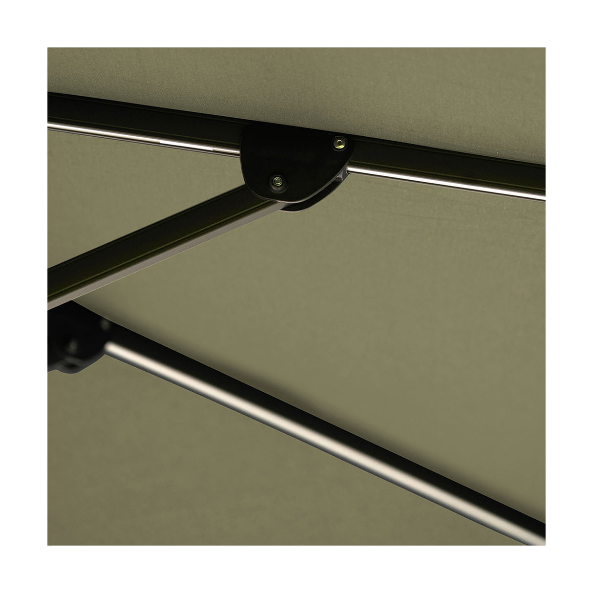 Glow Challenger T2 Premium Lush Green Cantilever Parasol - 3m