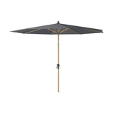 Riva Teak Anthracite Parasol - 3m
