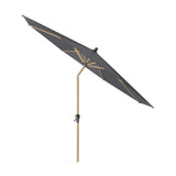 Riva Teak Anthracite Parasol - 3m