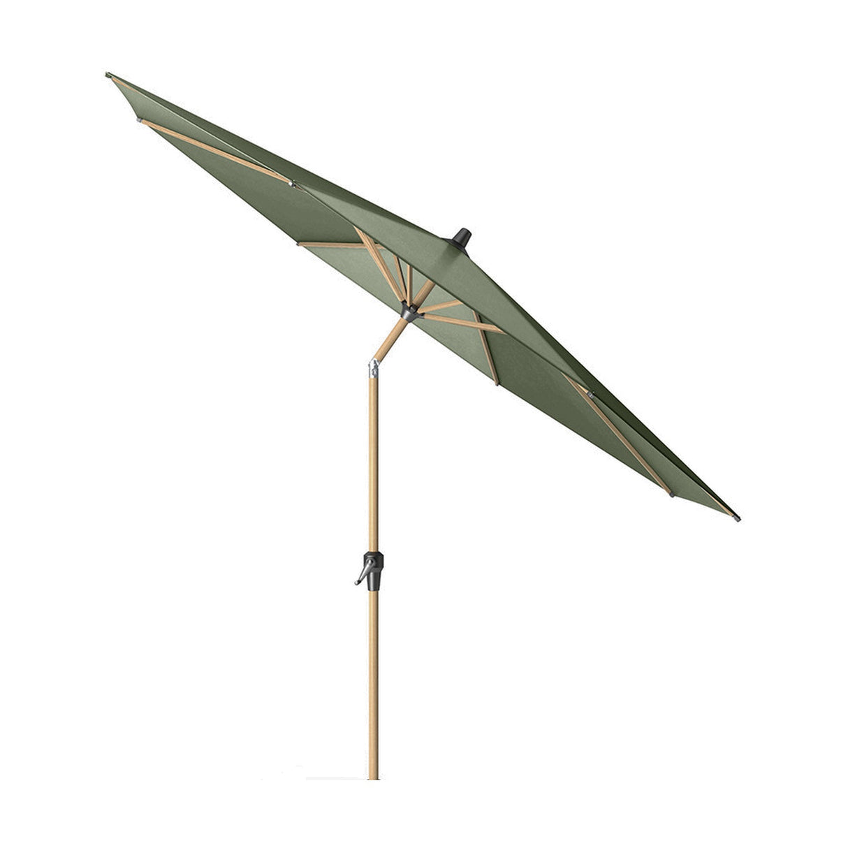 Riva Teak Olive Parasol - 3m