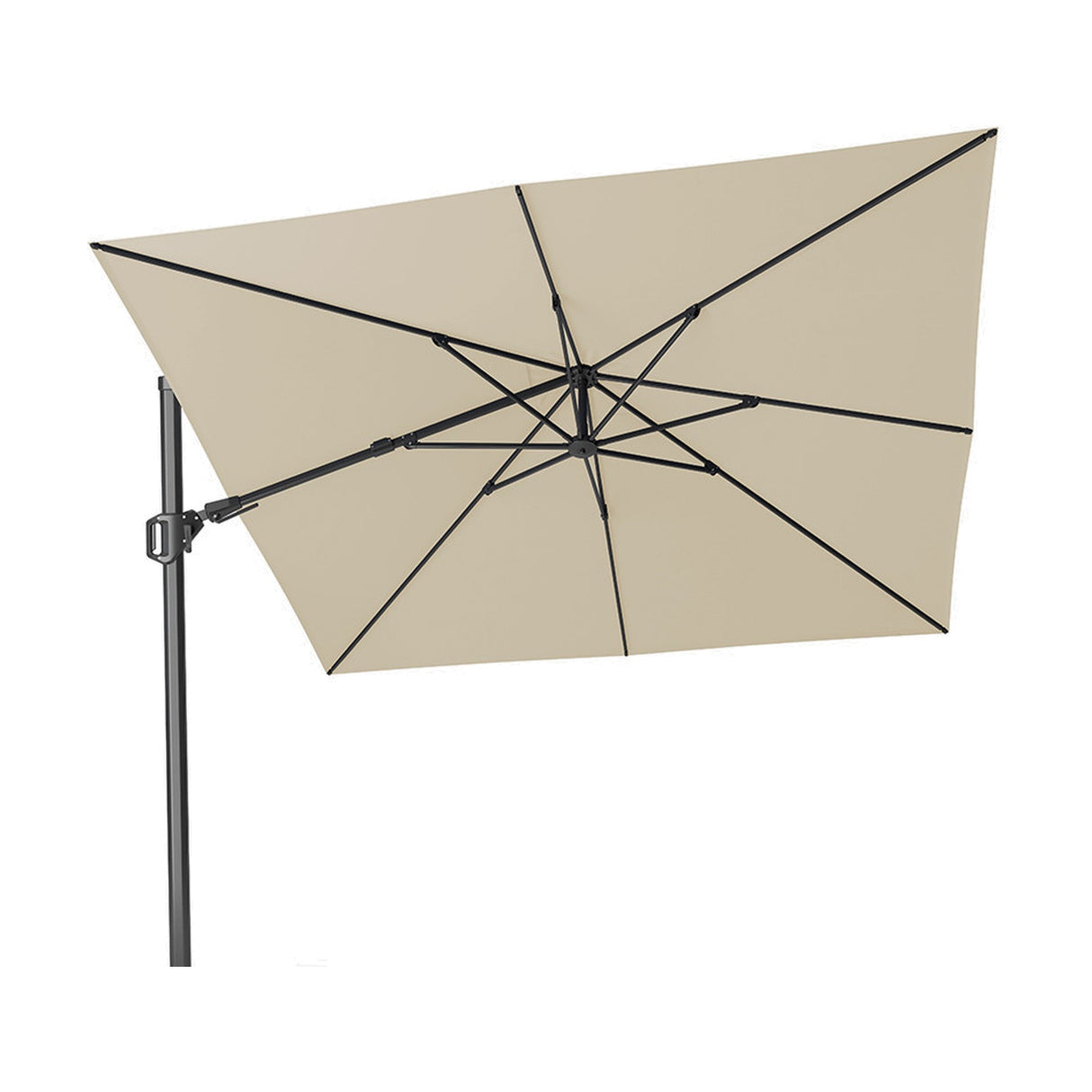 Challenger T2 Premium Champagne Cantilever Parasol - 3m