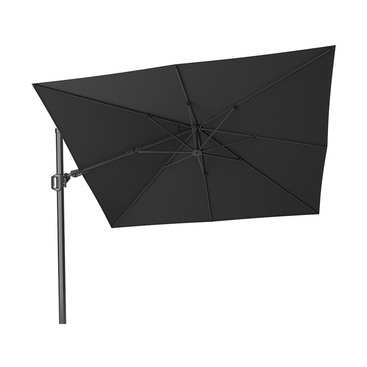 Challenger T2 Premium Faded Black Cantilever Parasol - 3m