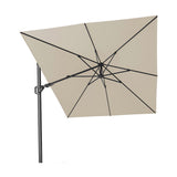 Challenger T2 3.5 X Rectangular Premium Champagne Cantilever Parasol