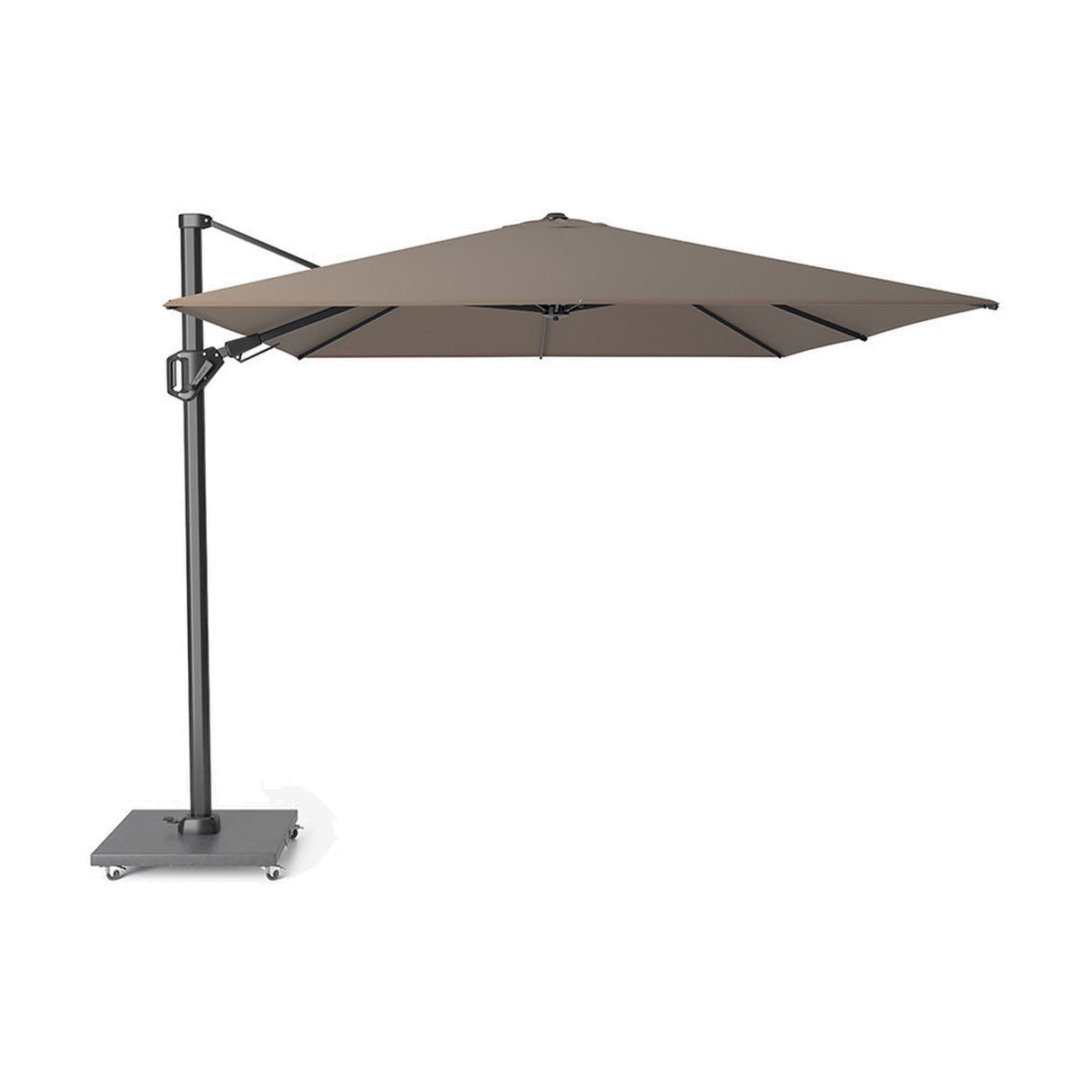 Challenger T2 3.5 X Rectangular Premium Havana Taupe Parasol