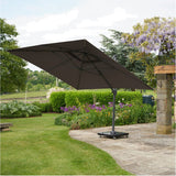 Challenger T2 3.5 X Rectangular Premium Havana Taupe Parasol