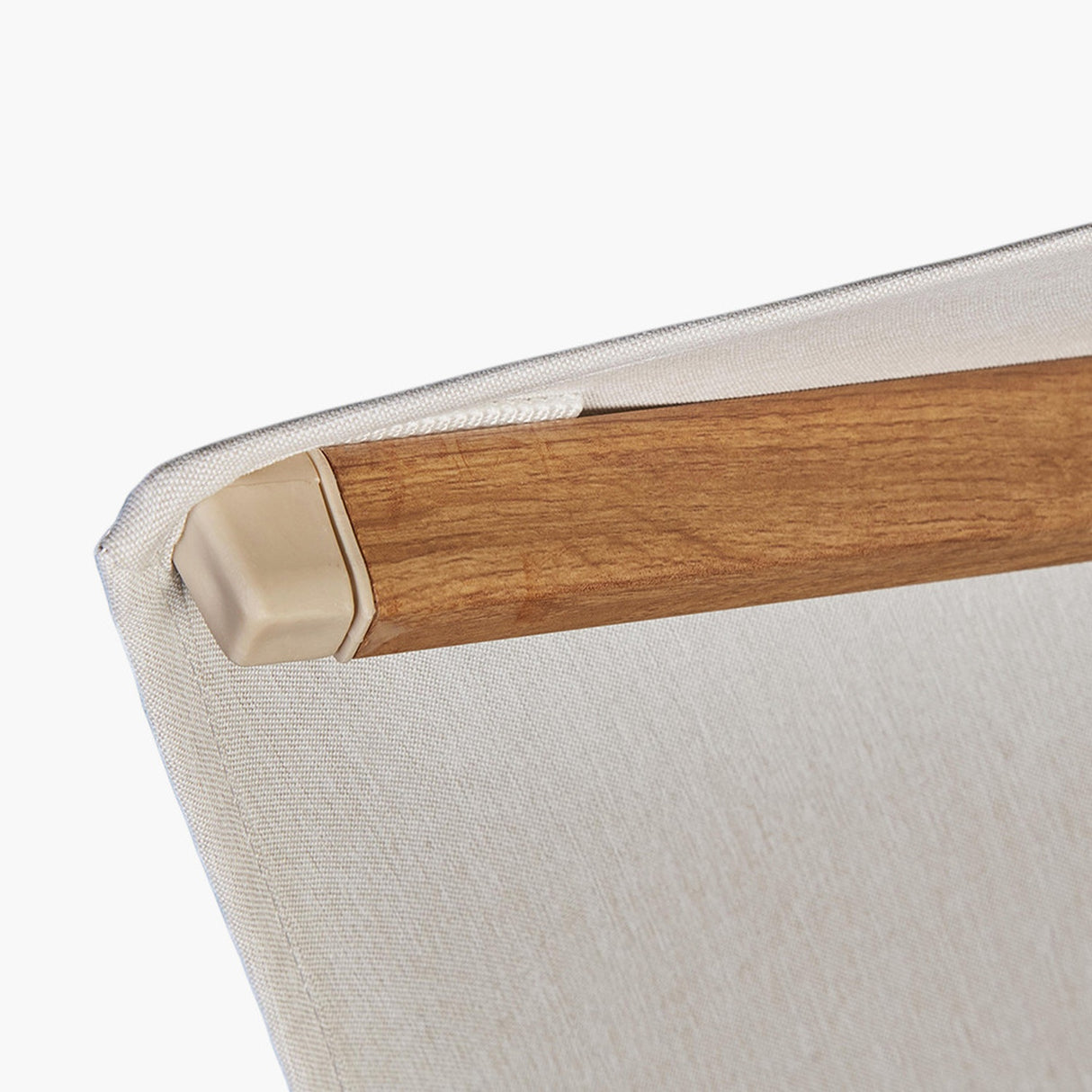 Challenger Teak T2 3.5m Rectangular Champagne Cantilever Parasol