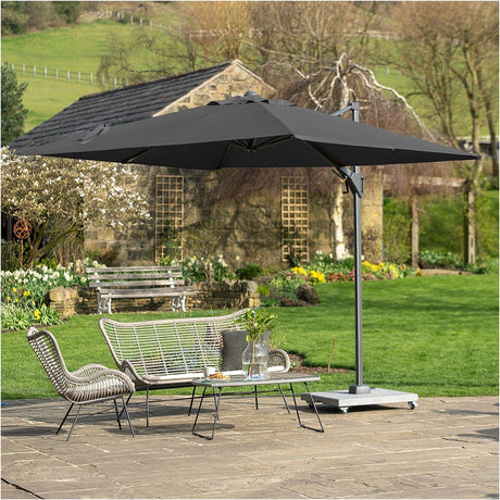 Voyager T2 Anthracite Cantilever Parasol - 2.7m