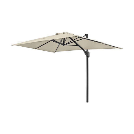 Voyager T1 X Rectangular Champagne Cantilever Parasol - 3m