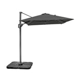 Voyager T1 X Rectangular Anthracite Cantilever Parasol - 3m