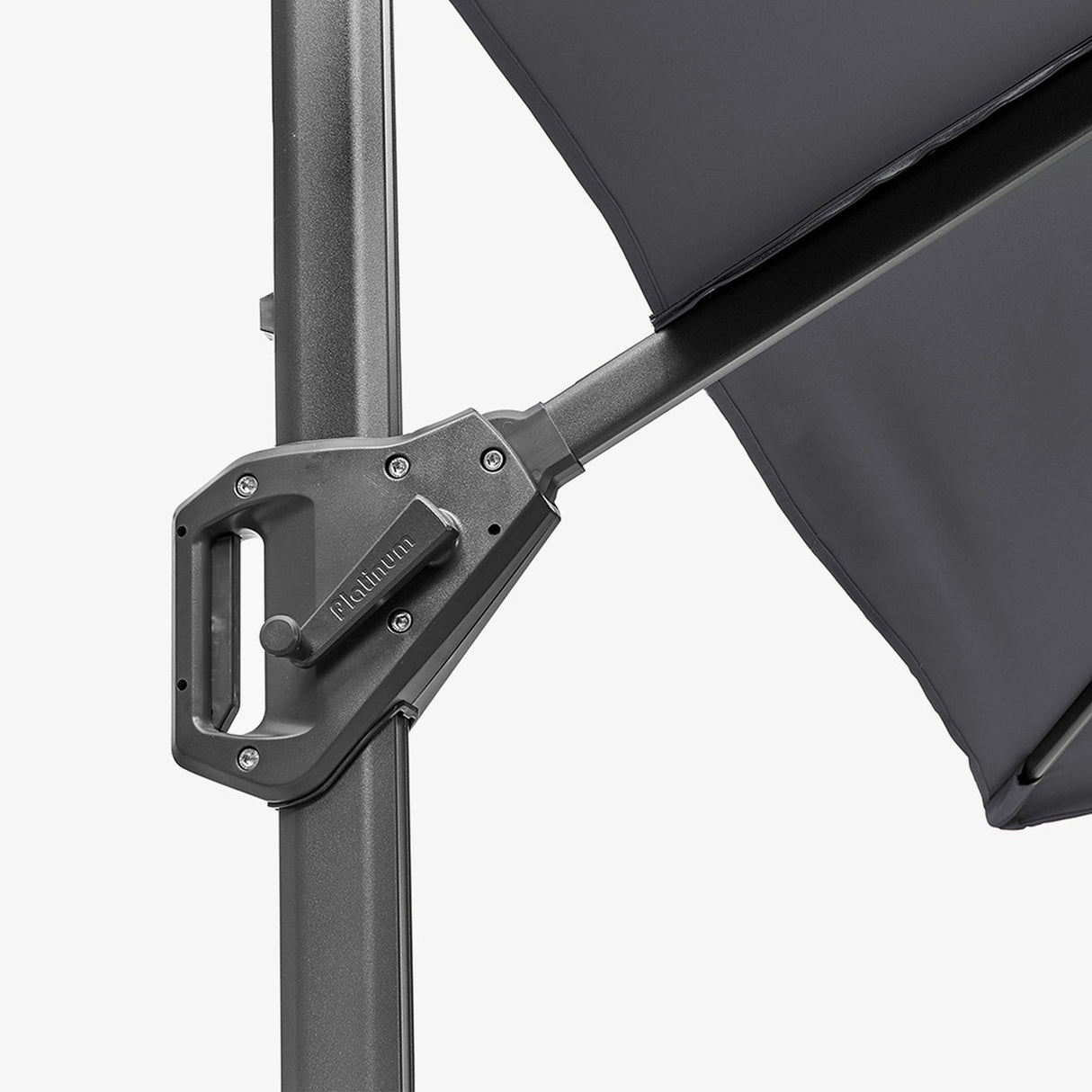 Voyager T1 X Rectangular Anthracite Cantilever Parasol - 3m