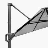 Voyager T1 X Rectangular Luna Grey Cantilever Parasol - 3m