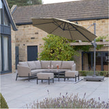 Voyager T1 Champagne Cantilever Parasol - 3m