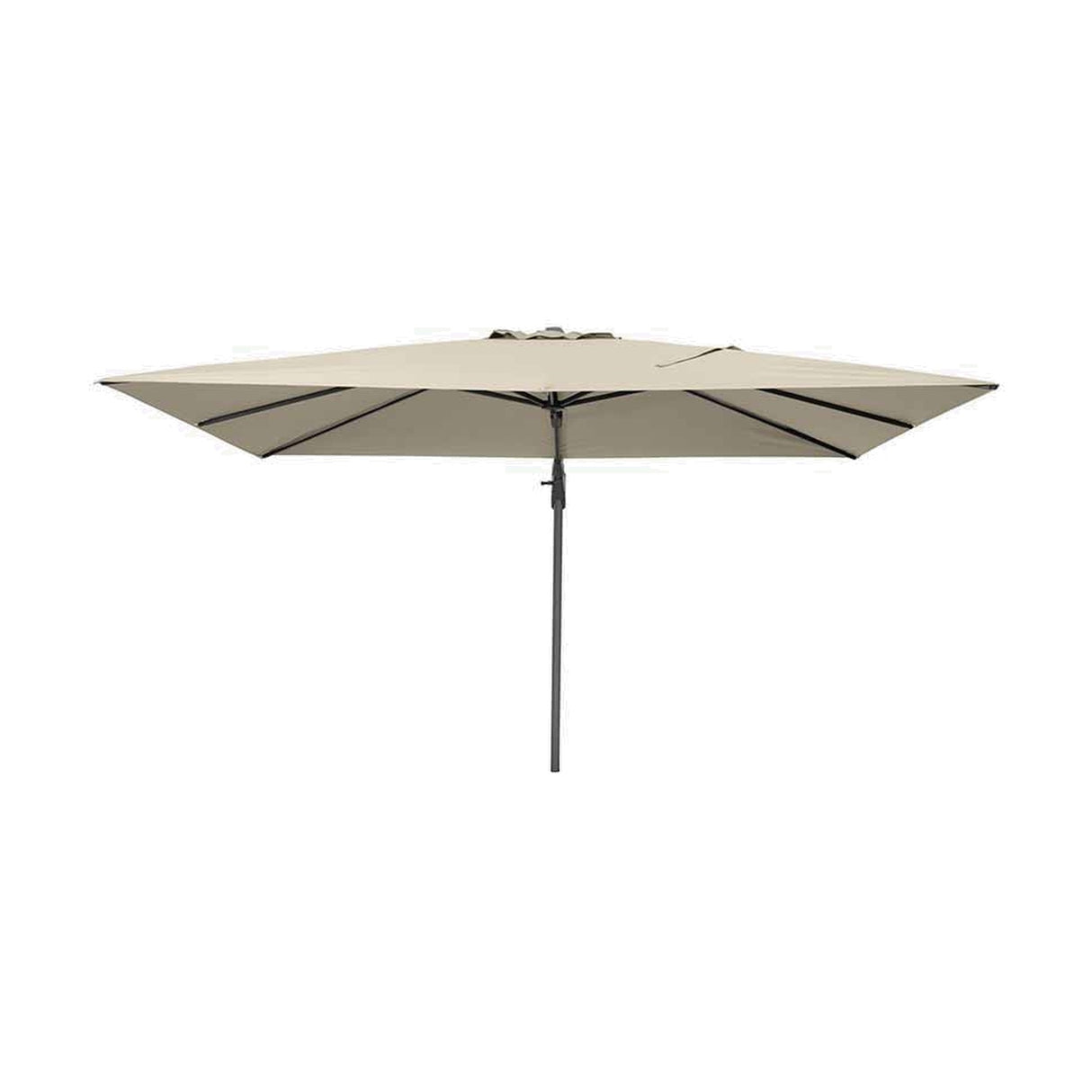 Challenger T2 3.5 X Rectangular Champagne Cantilever Parasol - 3.5m