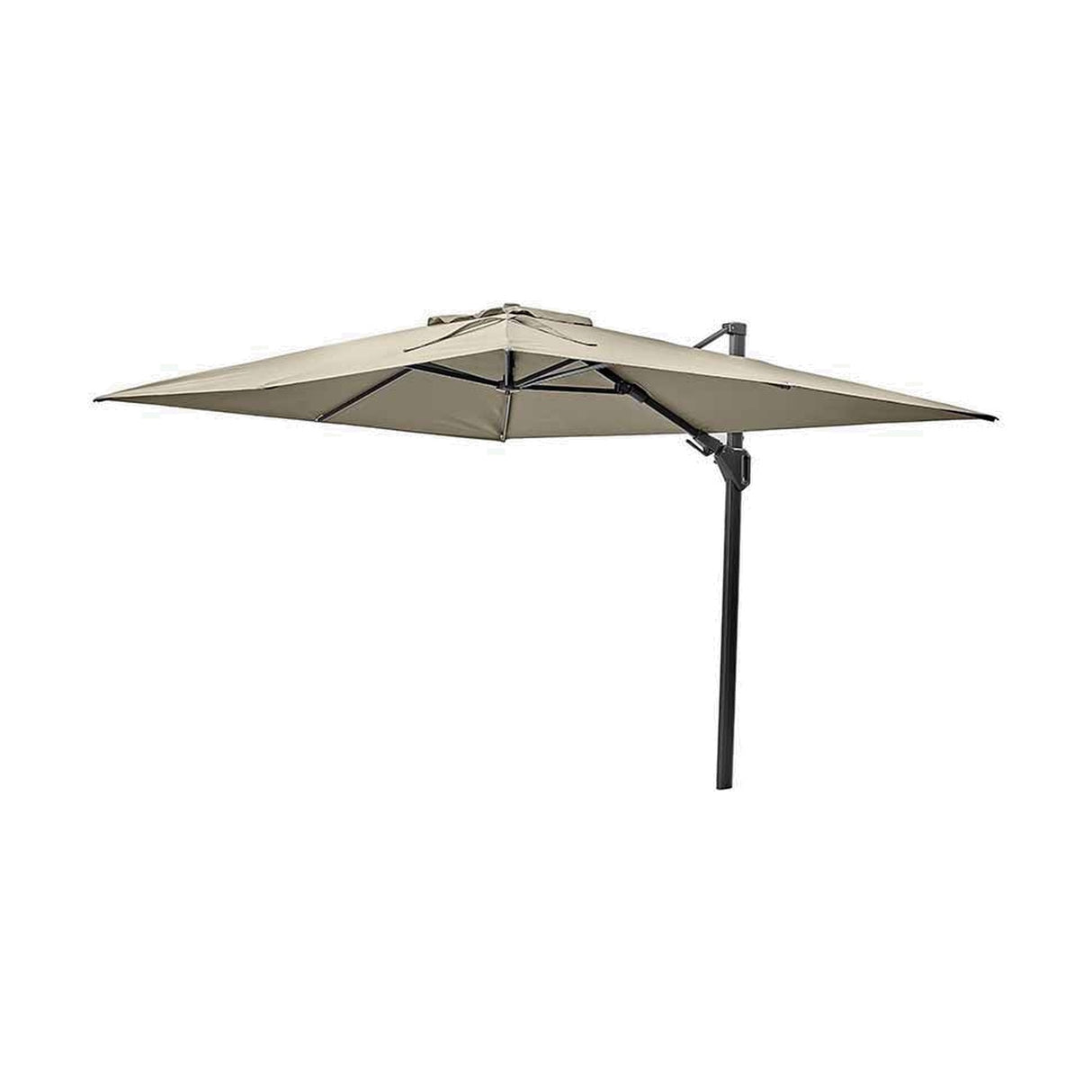 Challenger T2 3.5 X Rectangular Champagne Cantilever Parasol - 3.5m