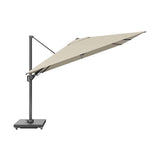 Challenger T2 3.5 X Rectangular Champagne Cantilever Parasol - 3.5m