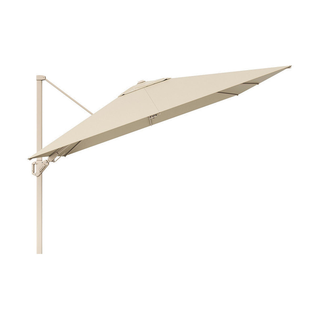 Challenger T2 3.5 X Rectangular Sandstone / Champagne Parasol