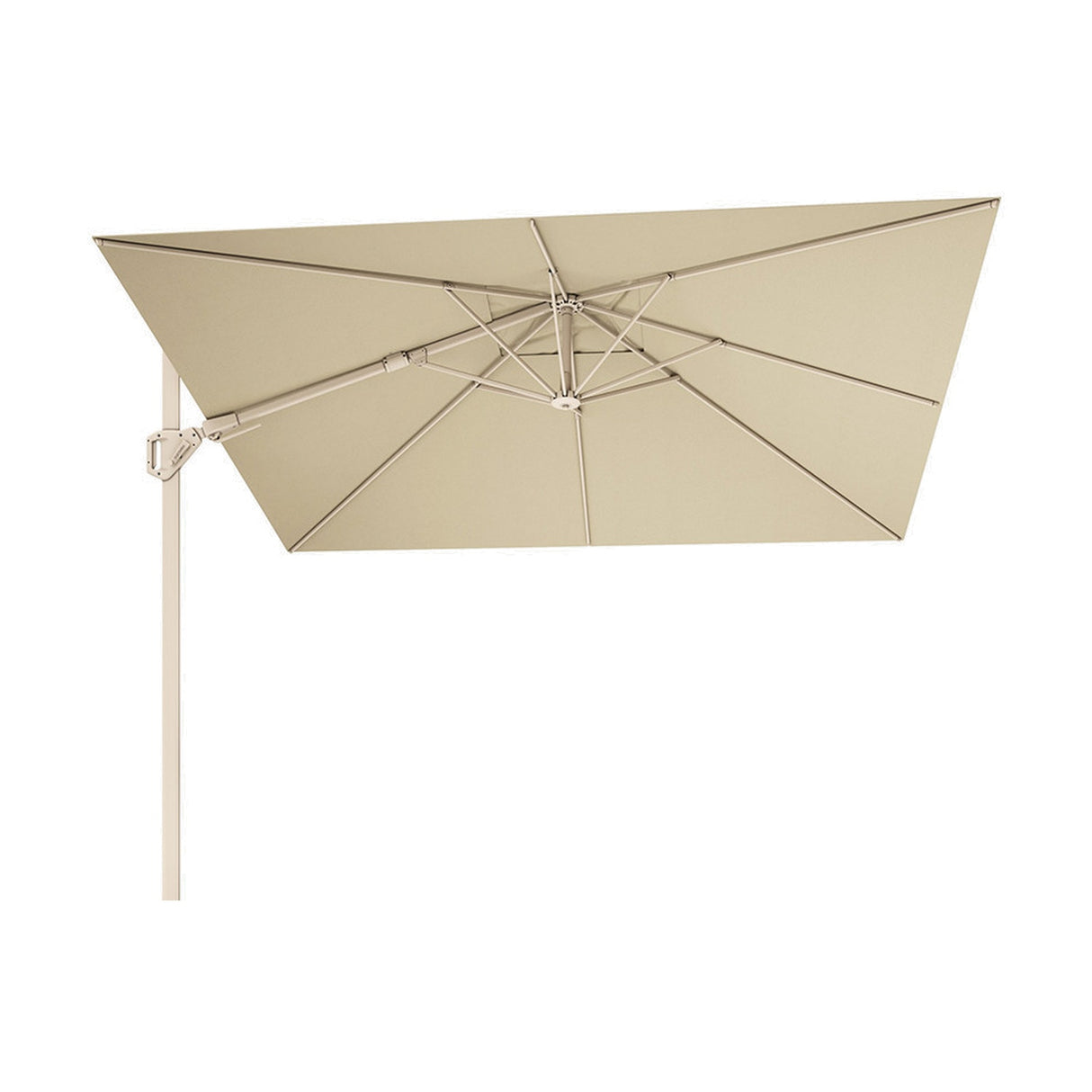 Challenger T2 3.5 X Rectangular Sandstone / Champagne Parasol
