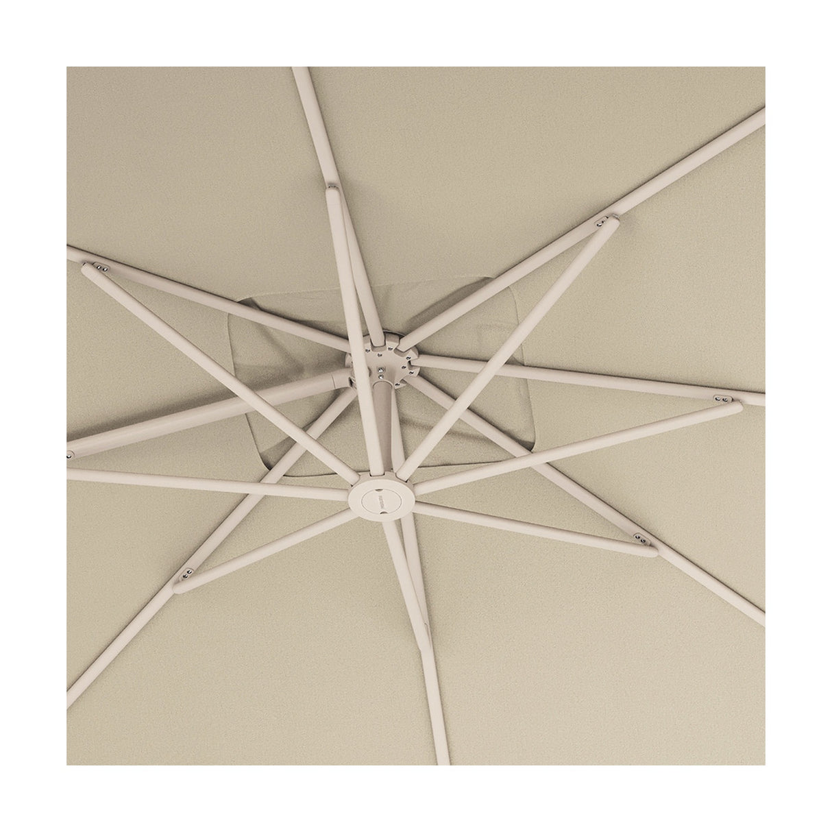 Nexus T2 Premium Sandstone / Champagne Cantilever Parasol - 3m