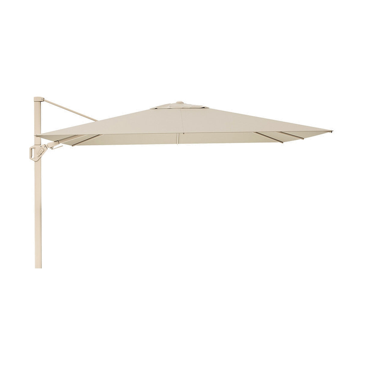 Challenger T2 2.6 X Rectangular Premium Sandstone / Champagne Parasol