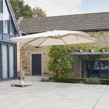 Challenger T2 2.6 X Rectangular Premium Champagne Cantilever Parasol