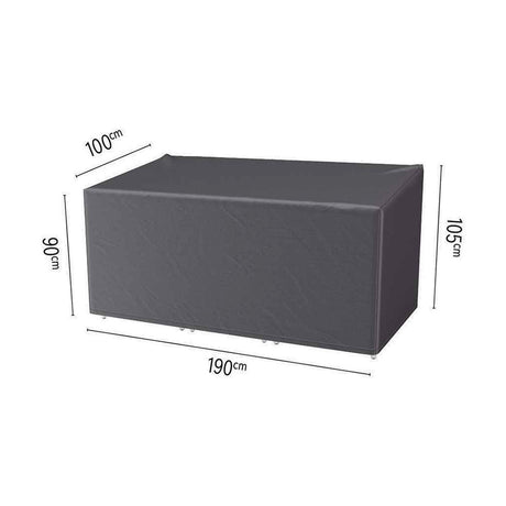 Lounge Chair & Hocker Set Aerocover 190 X 100 105/90 - 190 x 100cm